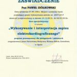 Kurs specjalistyczny wykonywanie i interpretacja zapisu EKG 2014