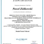Zaswiadczenie Moduł Punkt Pobrań Asseco 2011